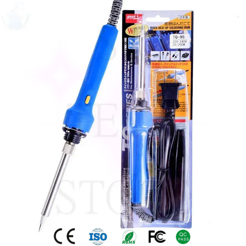 Goot TQ-95 クイックヒートアップはんだごて 200 - Electronics Repair Hobby のレビューと価格