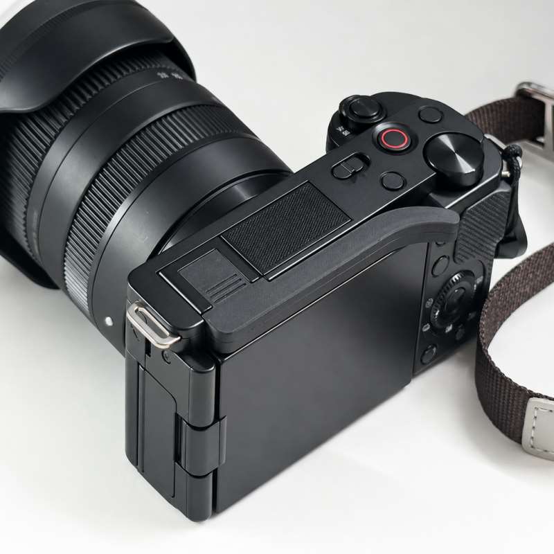 ZV-E10カメラ用ホットシューズサムグリップ、手の指を支え - Sony Camera Zv-E10 のレビューと価格